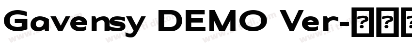 Gavensy DEMO Ver字体转换